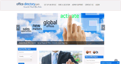 Desktop Screenshot of office-directory.com