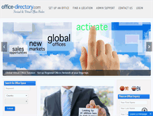 Tablet Screenshot of office-directory.com